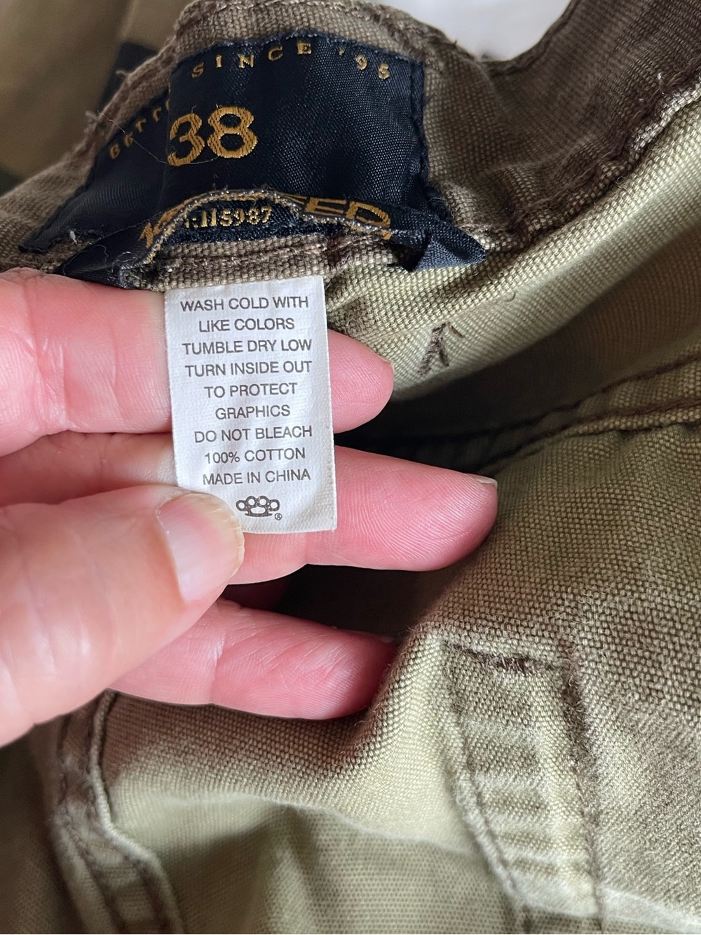 10. Deep Men’s Camouflage Carpenter Pants Size 38 - Picture 4 of 4
